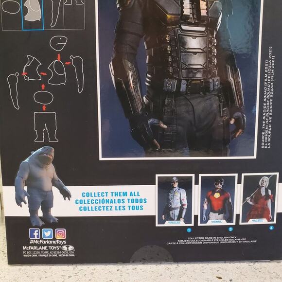 DC Multiverse Bloodsport Collect to Build King Shark Action Figure - Picture 7 of 9